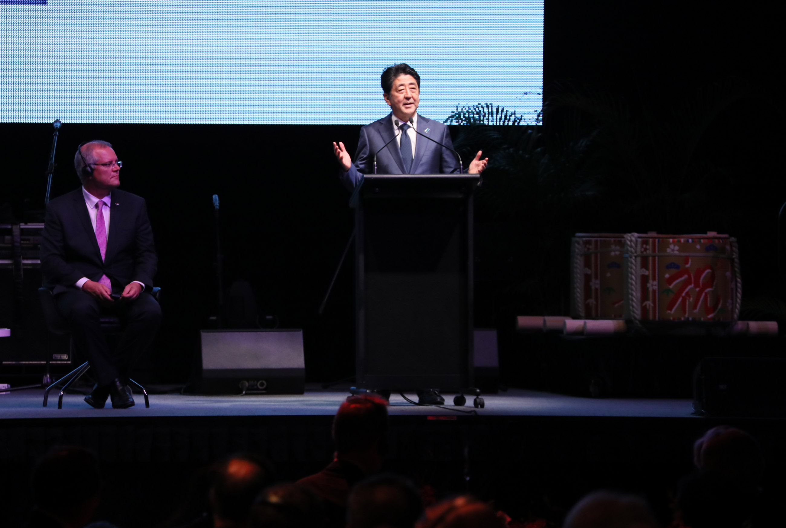 イクシス記念式典　安倍総理挨拶　「サルベージ、サルベーション、魂の友人に」